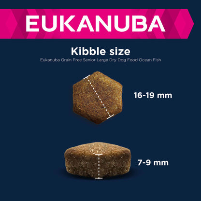 Eukanuba Grain Free Large Breed Senior Dry Dog Food - Ocean Fish