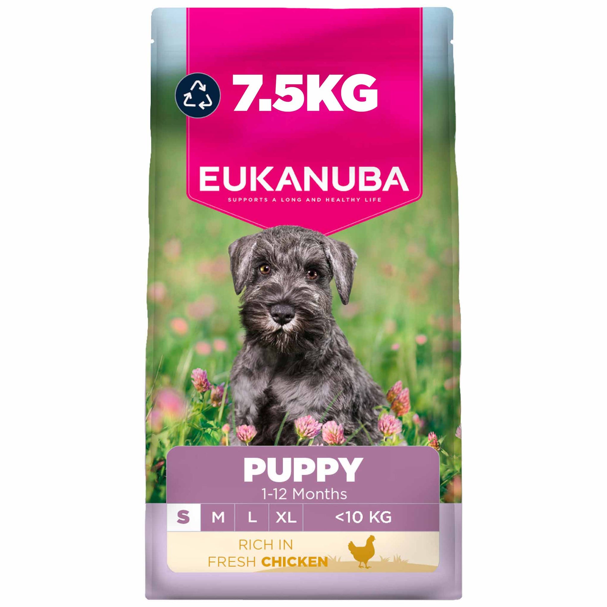 Eukanuba Eukanuba Life Care Chicken Turkey Puppy Dry Dog Food pet food packaging