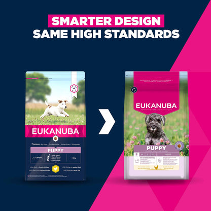 Eukanuba Life Care Puppy Small Breed Dry Dog Food - Chicken - 7.5kg
