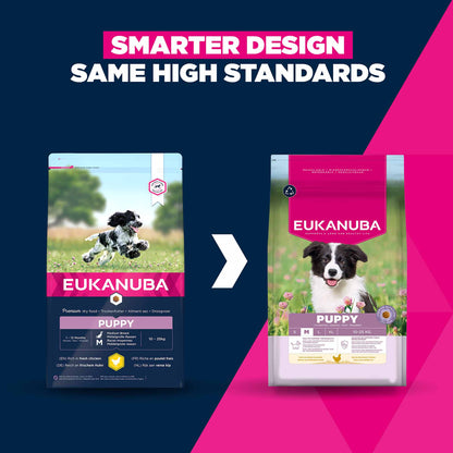 Eukanuba Medium Breed Puppy Food - Chicken