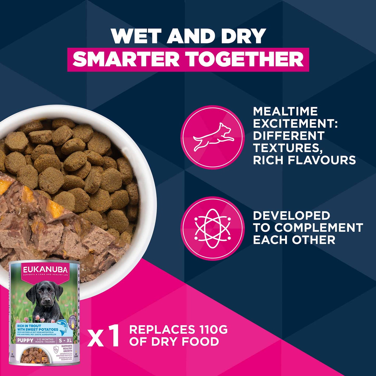 Eukanuba Large Breed Junior Dry Dog Food - Chicken