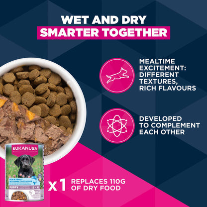 Eukanuba Large Breed Junior Dry Dog Food - Chicken