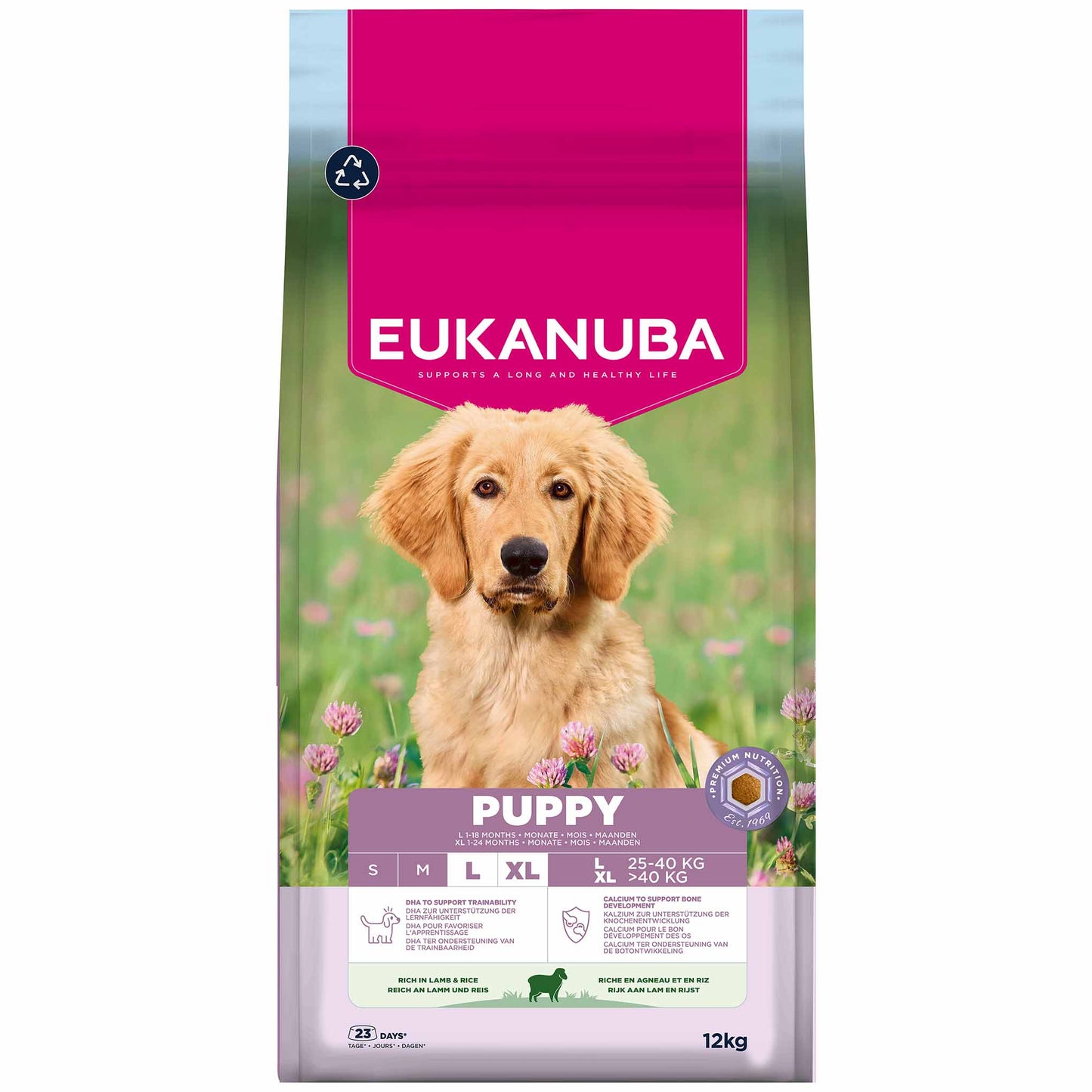 Eukanuba Large Breed Puppy Dry Dog Food - Lamb & Rice