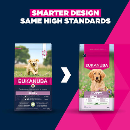 Eukanuba Large Breed Puppy Dry Dog Food - Lamb & Rice
