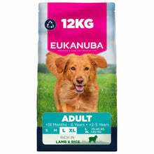 Eukanuba Large Breed Adult Dry Dog Food - Lamb & Rice