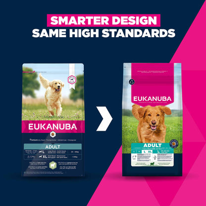 Eukanuba Large Breed Adult Dry Dog Food - Lamb & Rice