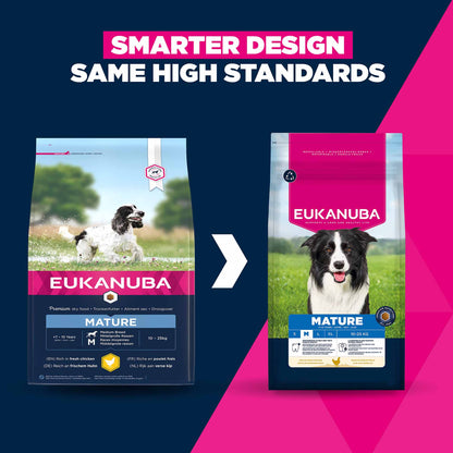 Eukanuba Medium Breed Mature Dog Food - Chicken