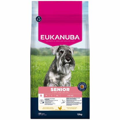 Eukanuba Small Breed Senior Dry Dog Food - Chicken