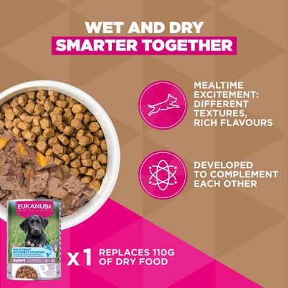 Eukanuba Grain Free Large Breed Puppy&Junior Dry Dog Food - Ocean Fish