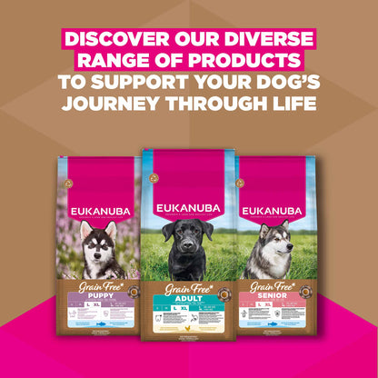 Eukanuba Grain Free Large Breed Adult Dry Dog Food - Chicken