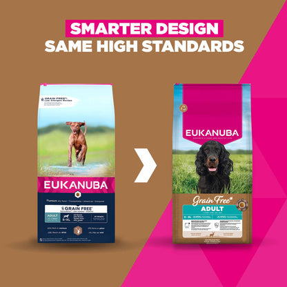 Eukanuba Grain Free Adult Dry Dog Food - Venison