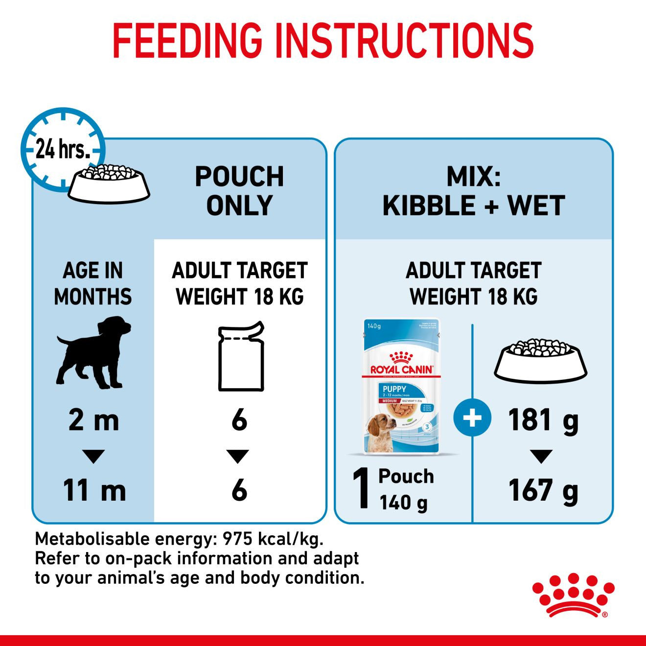 Royal Canin Size Health Nutrition Medium Puppy Wet Dog Food in Gravy - 10x140g Pouches