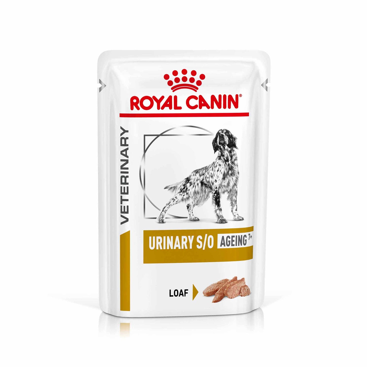 ROYAL CANIN Veterinary Urinary S/O Ageing 7+ Loaf Wet Dog Food - 48x85g Pouches