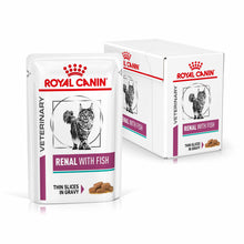 Royal Canin Veterinary Health Nutrition Renal Adult Wet Cat Food In Gravy - Fish - 48x85g Pouches