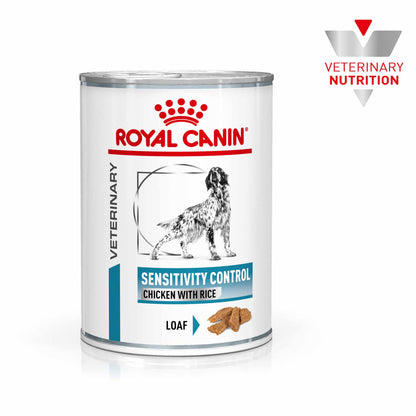 Royal Canin Veterinary Health Nutrition Sensitivity Control Adult Wet Dog Food - Chicken - 12x410g