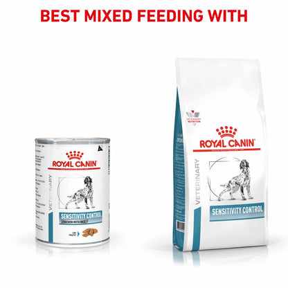 Royal Canin Veterinary Health Nutrition Sensitivity Control Adult Wet Dog Food - Chicken - 12x410g