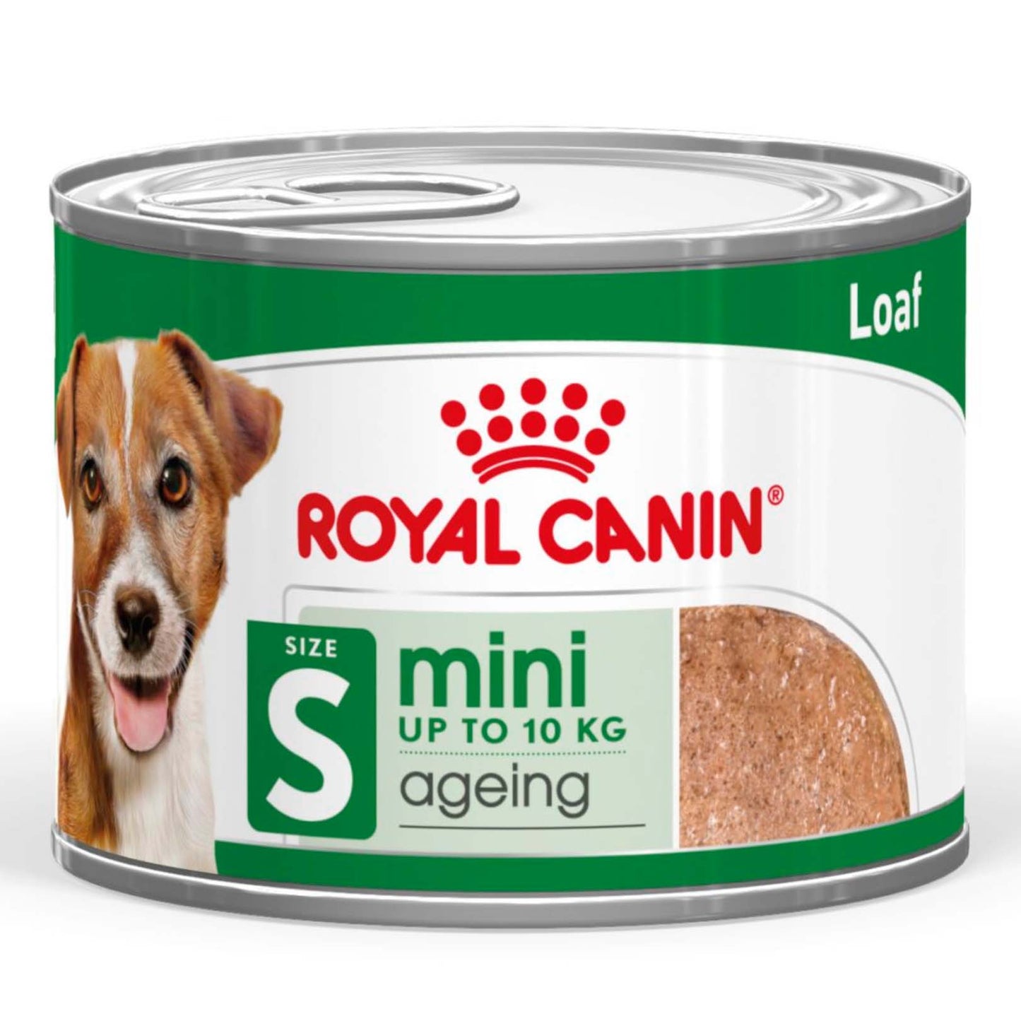 Royal Canin Mini Ageing 8+ Senior Wet Dog Food In Loaf  - 12x195g Cans