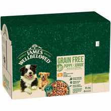 James Wellbeloved Grain Free Puppy Wet Dog Food in Gravy - Turkey - 12x90g Pouches