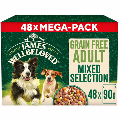 James Wellbeloved James Wellbeloved Gravy Grain Free Chicken Lamb Liver Turkey pet food packaging