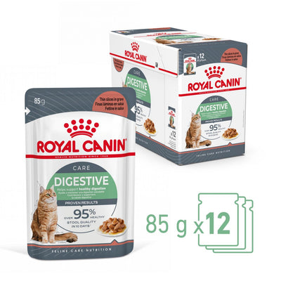 Royal Canin Royal Canin Digestive Adult Wet Cat Food pet food packaging