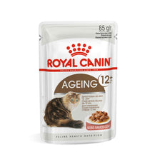 ROYAL CANIN Feline Care Nutrition Ageing 12+ Senior Wet Cat Food in Gravy - BULKPACK - 48x85g Pouche