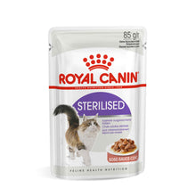 Royal Canin Feline Health Nutrition Sterilised Wet in Gravy Adult Cat Food - 12 x 85g Pouch