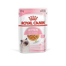 ROYAL CANIN Feline Health Nutrition Kitten Wet Cat Food in Jelly - BULKPACK - 48x85g Pouches