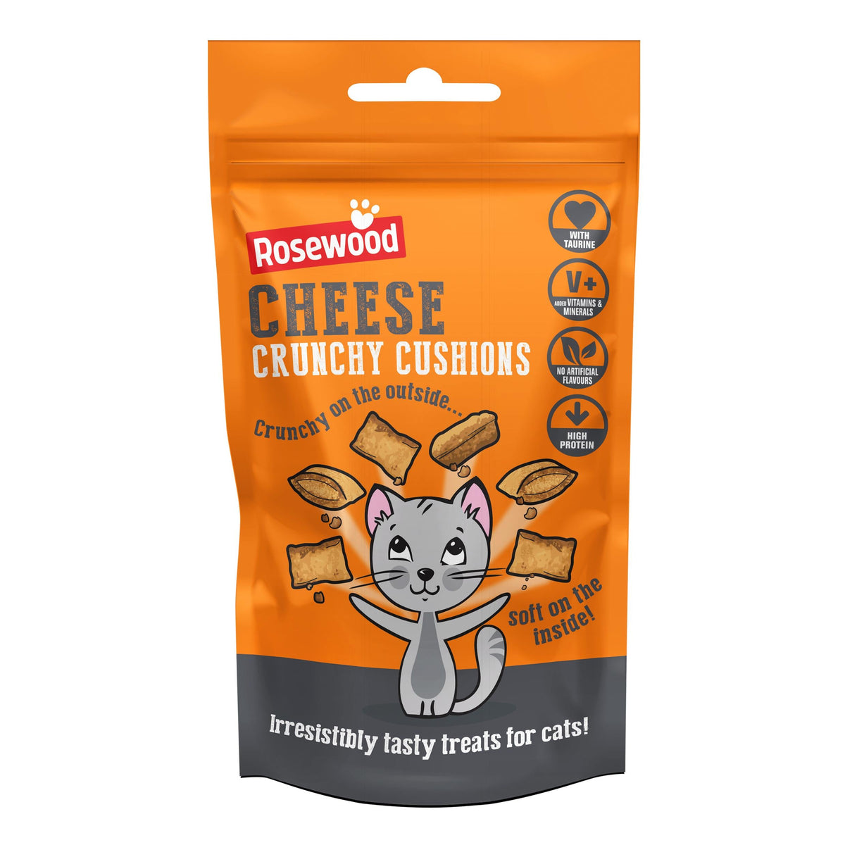 Daily Eats Crunchy Cat Treats - Cheese Cushions