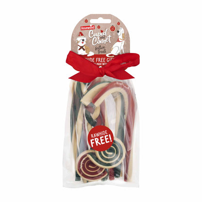Rosewood Cupid & Comet Rawhide Free Gift Bag for Dogs