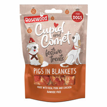 Rosewood Cupid & Comet Finest Pigs in Blanket Dog Treats - 100g