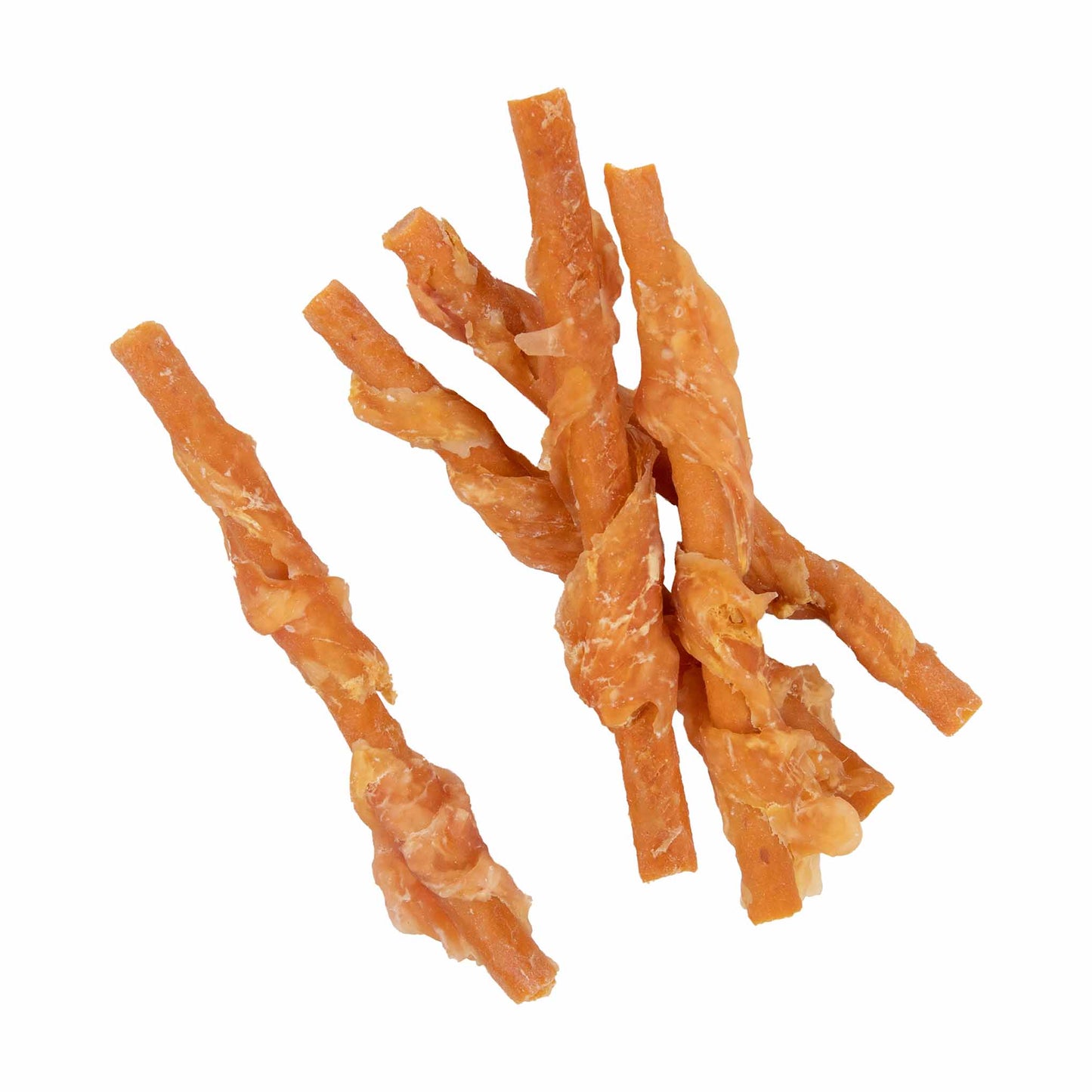 Rosewood Cupid & Comet Turkey Wrapped Carrot Twists Dog Treats - 100g