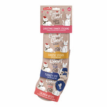 Rosewood Cupid & Comet Christmas Dinner Cat Stocking with Toy