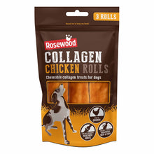 Rosewood Collagen Chicken Roll Dog Chews - 3 rolls