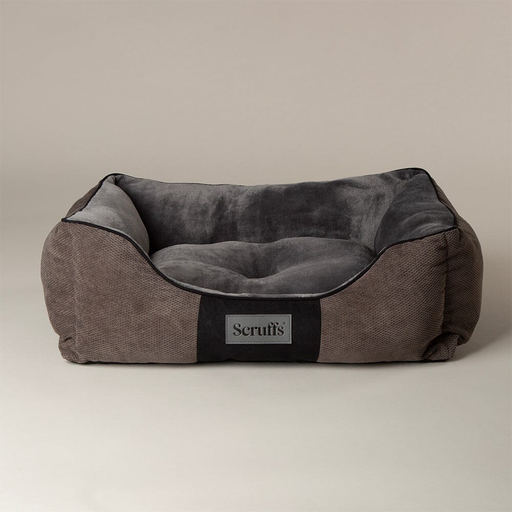 Scruffs Chester Box Dog Bed - Graphite Grey