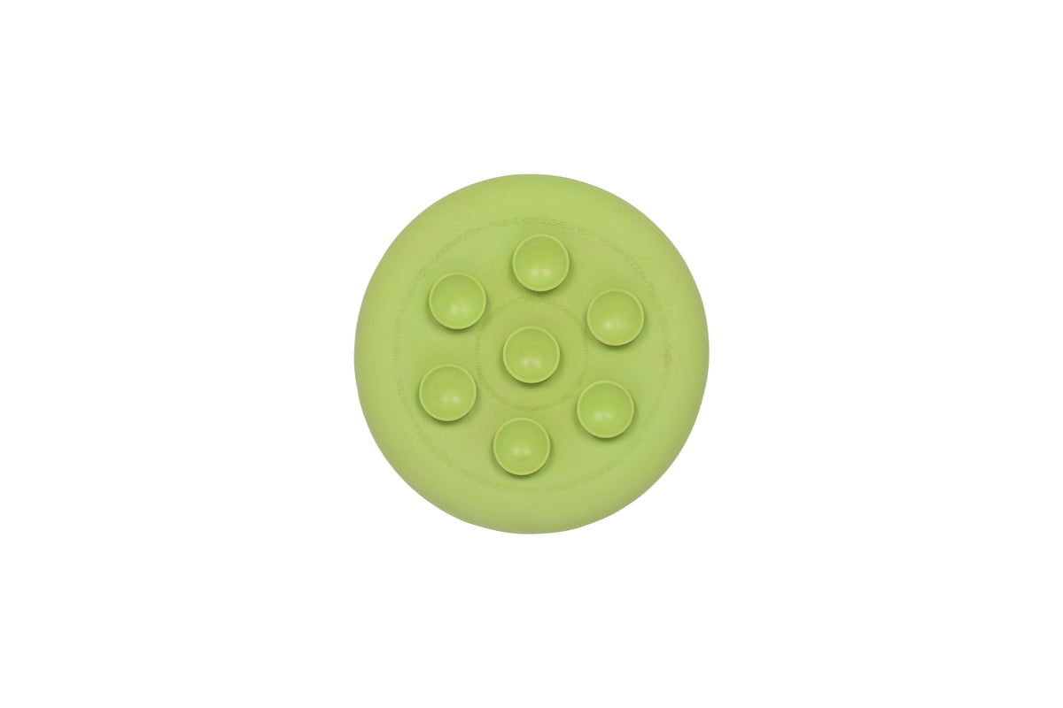 LickiMat UFO Dog & Cat Slow Feeder - Green