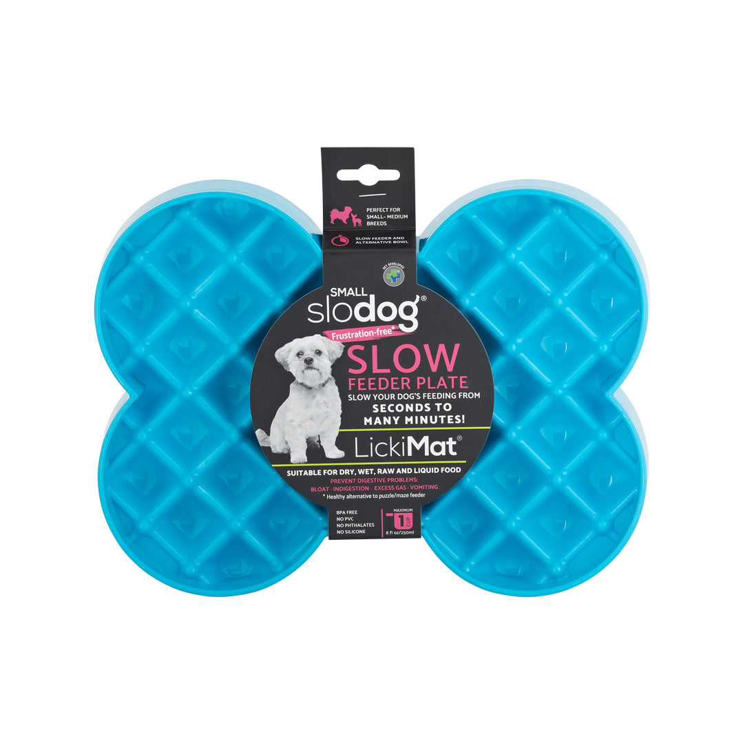 LickiMat Slodog Dog Slow Feeder - Small - Turquoise
