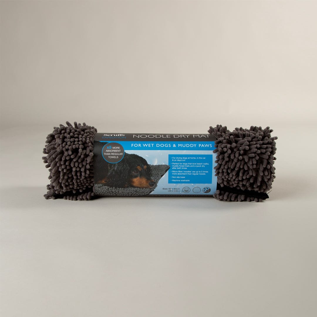 Scruffs Noodle Super Absorbent Dry Mat - Graphite