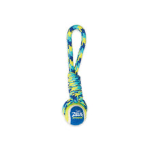 Zeus Fitness Tennis Ball Rope Tug Dog Toy