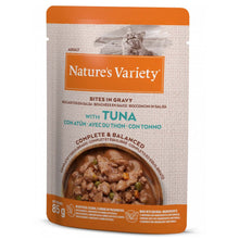 Natures Variety Bites in Gravy Adult Cat Wet Food - Tuna - 22x85g Pouches