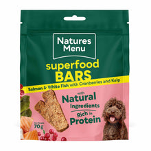 Natures Menu Superfood Bars for Adult Dogs - Salmon & White Fish - 70g