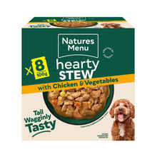 Natures Menu Hearty Stew Adult Dog Wet Food - Chicken & Vegetables - 8x100g Pouches