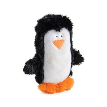Ancol Small Bite Plush Penguin with Squeaker Dog Toy