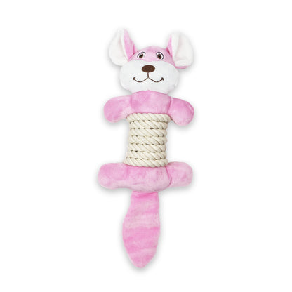 Made From Recycled Material Soft Dog Toy - Rope Bellies