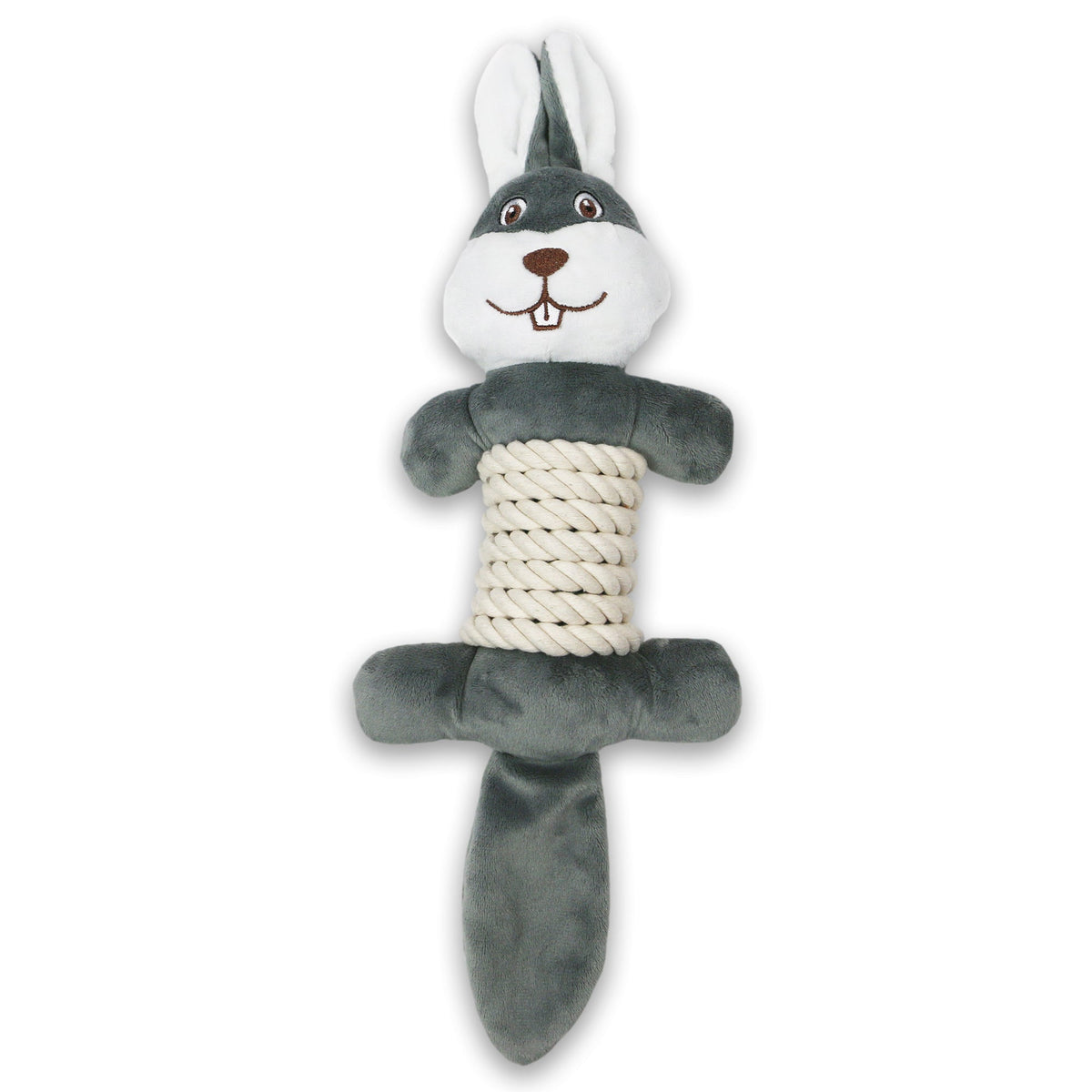 Made From Recycled Material Soft Dog Toy - Rope Bellies