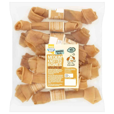 Good Boy Good Boy Knotted Bones 20Cm Adult Treat Dog pet food packaging