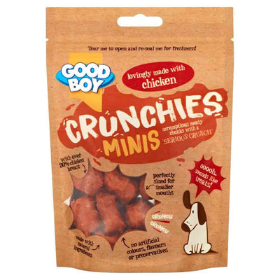 Good Boy Good Boy Crunchies Minis Chicken Adult Treat pet food packaging