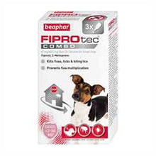 Beaphar FIPROtec COMBO Flea & Tick Spot-On for Dogs - 2-10kg