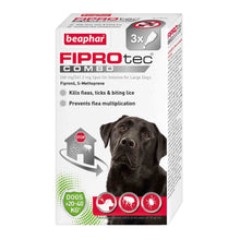 Beaphar FIPROtec COMBO Flea & Tick Spot-On for Dogs - 20-40kg