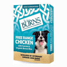 Burns Adult/Senior Wet Dog Food - Chicken & Rice - 12x150g Trays