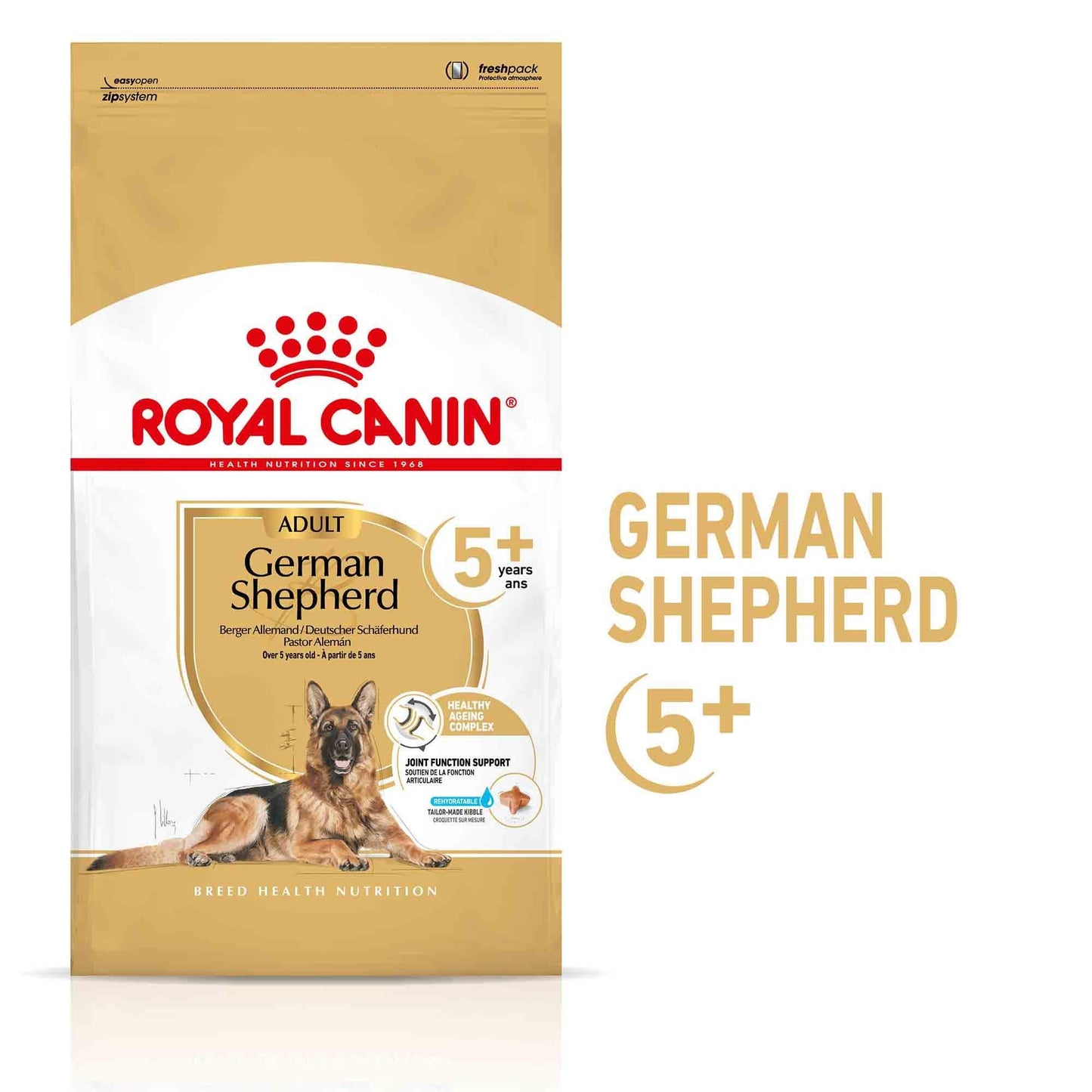 Royal Canin Breed Health Nutrition German Shepherd Adult 5+ Adult Dry Dog Food